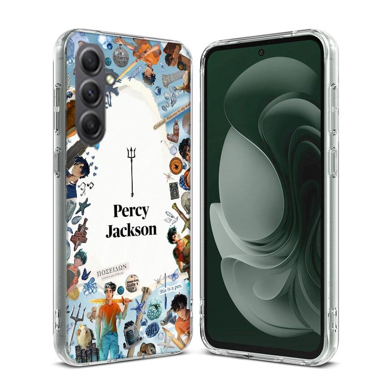 P-Percy J-Jackson Poseidon Camp Half-Blood Phone Case for Samsung A16 A26 A36 A56 A17 A37 A57 A07 A06 A02S A03 A04S A05S Galaxy