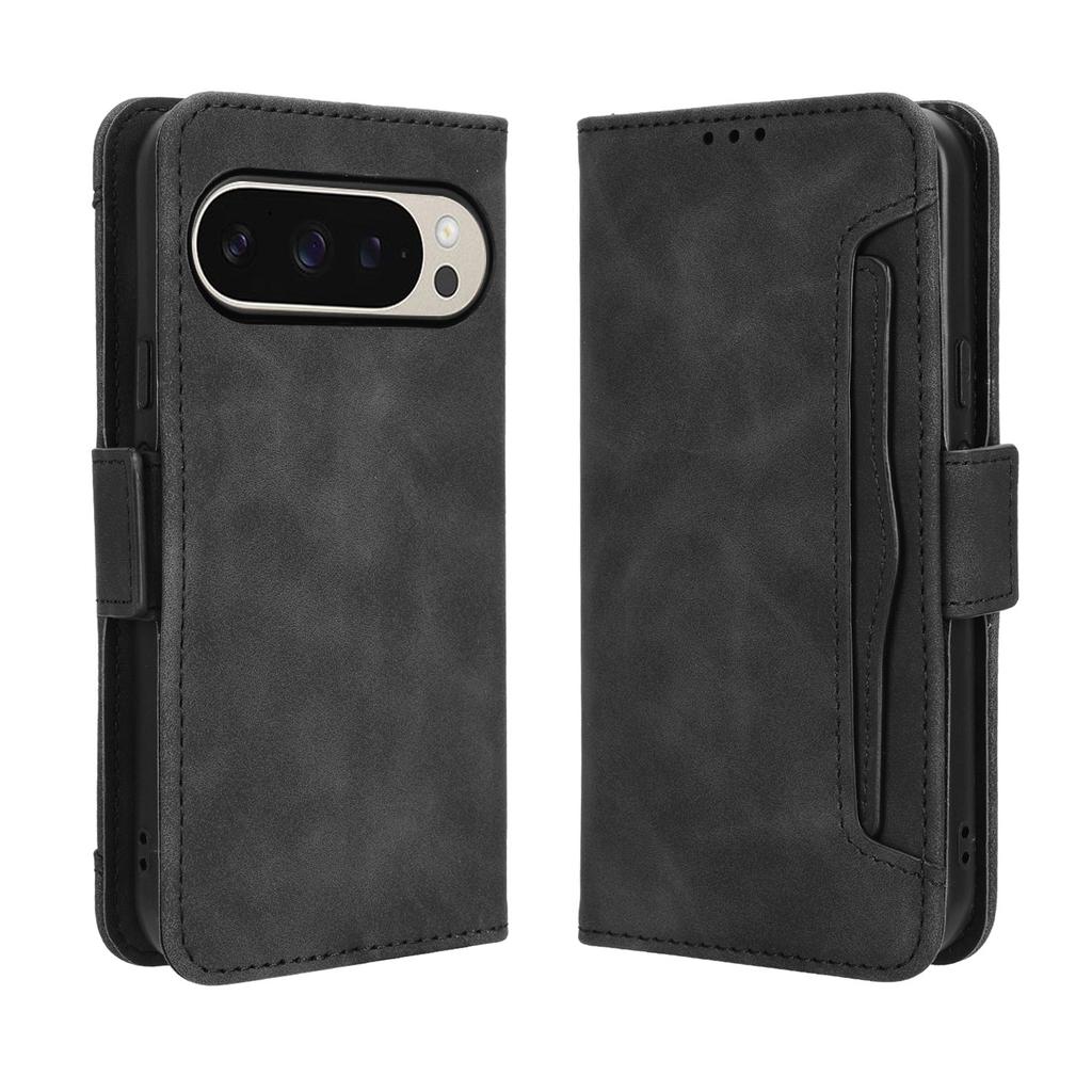 For Google Pixel 10 Pro XL Leather Case Phone Wallet Cover with Multiple Card Slots