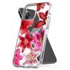 Realistic Pink Lily Flower Print Phone Case For iPhone 13 16 14 Pro 15 12Mini 11 XR XS Max 7 8Plus Cute Clear Soft TPU Cover Bag