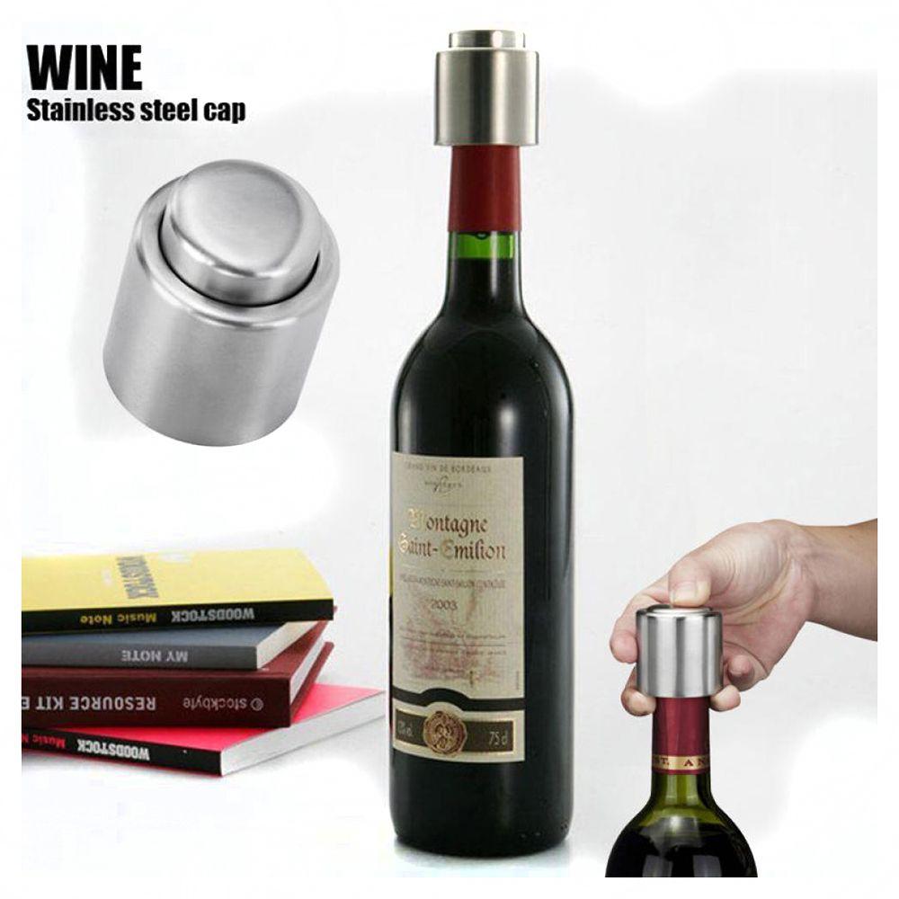 

Носик для хранения, вакуумная герметичная пробка для бутылки красного вина, пробка из нержавеющей стали