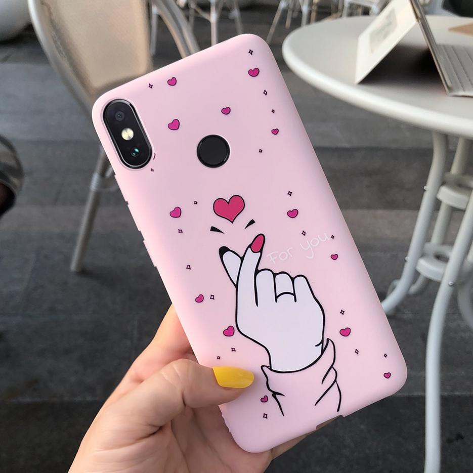 For Xiaomi Redmi Note 5 Pro Case Lovely Candy Painted Cover Soft Silicone Case For Xiaomi Redmi Note 5 Pro Note5Pro Cover Bumper