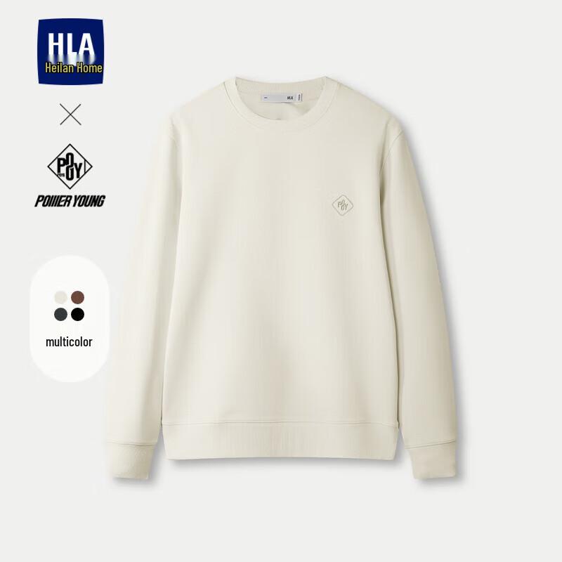 

HLA Men s POWER YOUNG Letter Graphic Crew Neck Sweatshirt 3XL