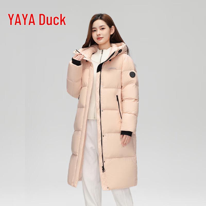 YAYA 2025 Couple's Long Down Jacket
