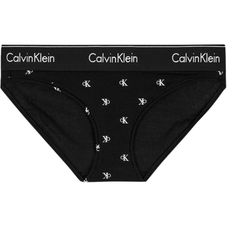 

Calvin Klein Letter Logo Low Rise Triangle Underwear Women underwear Black F3787AD-PCS S