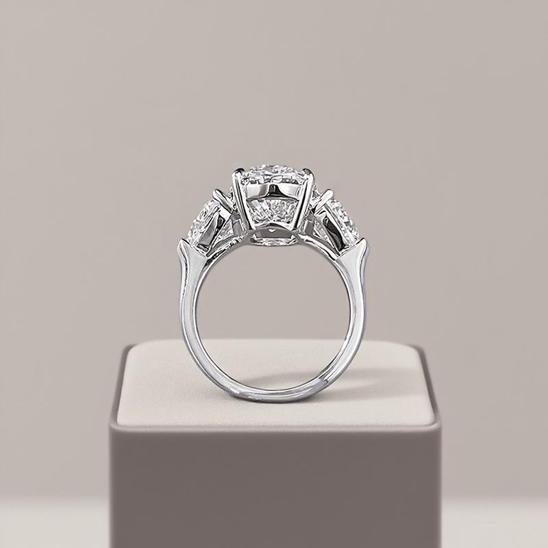 Hui Zhi Yi S925 Silber Ovaler Ring - Europäischer & Amerikanischer Stil Heißer Verkauf