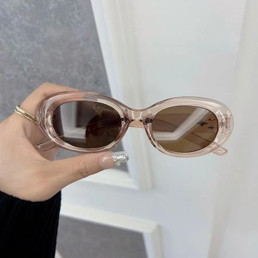 Cute Oval Designer Sunglasses Women Men Small Frame Stylish Sun Glasses Female Male Brand Fashion