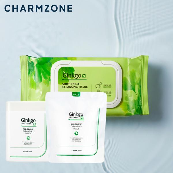 CHARMZONE Ginkgo Natural All-in-One Cleansing Tissue MAX 81%