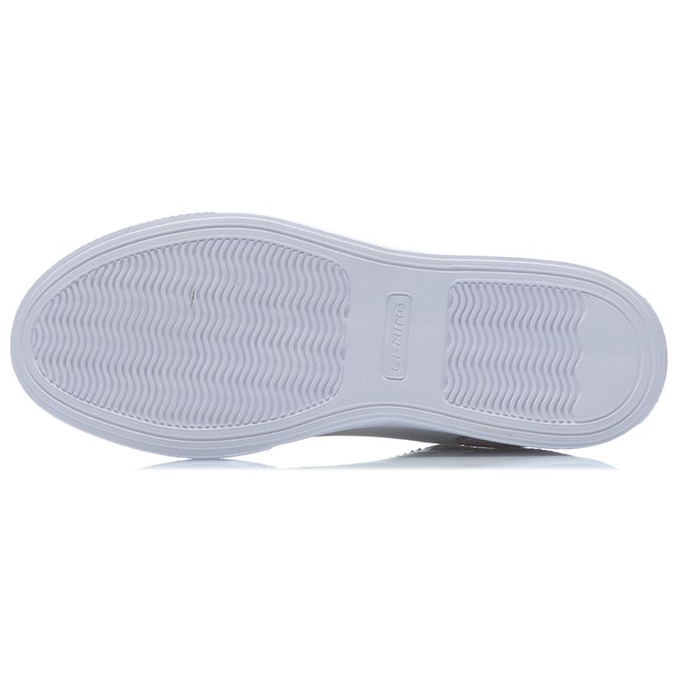 Li-Ning Tênis de Skate de Cano Baixo Antiderrapante Resistente ao Desgaste Feminino Tênis Rosa Damasco AGCR194-3