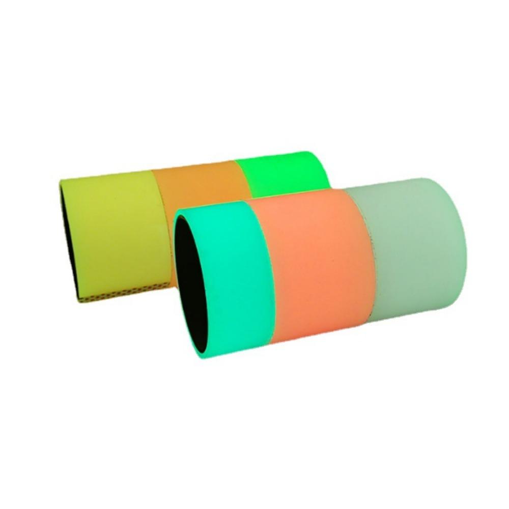 

6 шт. 10 м флуоресцентные DIY шариковые ленты светятся в темноте светящаяся клейкая лента подарки Luminous 3cm