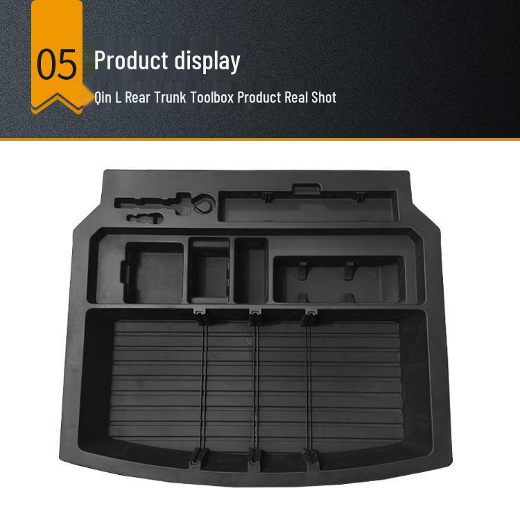 Trunk Storage Box for 24 BYD Models: Qin, L, Seal, 06 - Lower Layer, 80KM Range
