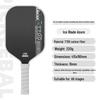 T700 Carbon Fiber Pickleball Paddle Set for Adults & Kids - Professional Competition Quality.