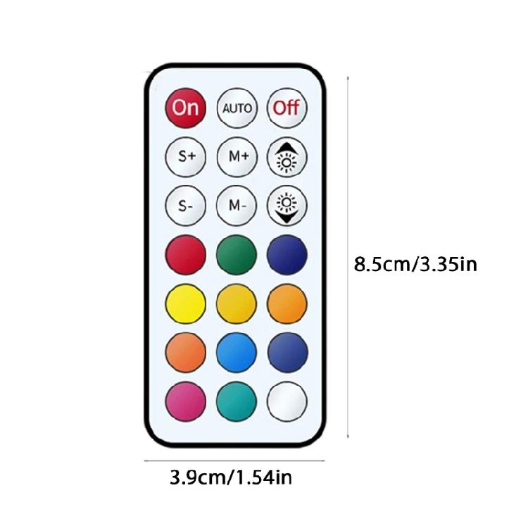 15Pin Power Computer Lighting Converter Supporting 10+ Color Effects via Remote Operation