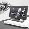 Weather Station Weather Clock Color Screen Displays Temperature and Humidity Home Sound-Controlled Electronic Alarm Clock