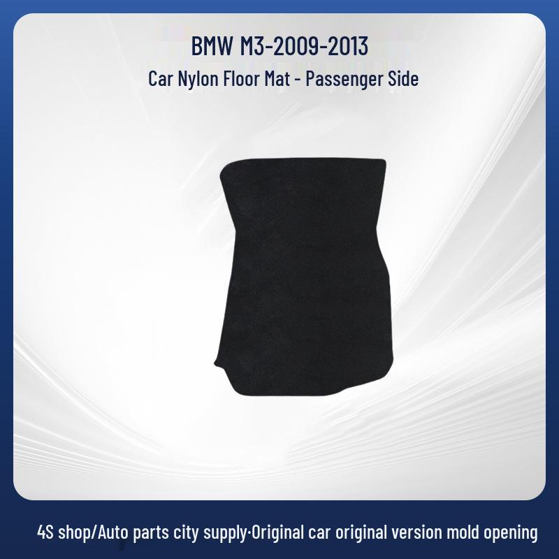 Compatible with BMW M09-13 X5: Black Dirt-Resistant Nylon Car Floor Mats