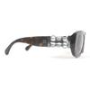 Excellent CHANEL Sunglasses Rectangle Shape COCO Mark Eyewear Brown Used