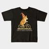 Boys Girls Soft Cotton Graphic Tees Off To Cause A Kerfuffle Corgi Chaos Breathable Daily School Wear Kids T-Shirts