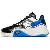 New A Flash Bubble 1.0 KT Wear-Resistant Slip-Resistant Low-Top Performance Basketball Shoes Men's Black White Blue 912121608S-14