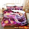 Honkai Impact 3 Bedding Set Printed Bed Set With Pillowcase Bed Duvet Cover Soft Single Double Queen Super King Size Bedroom