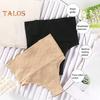 2 Pcs Women Thong High Waist Tummy Control Butt-uncovered One-piece Moulding Good Breathability Elastic Quick-drying Posture Correction Briefs Female