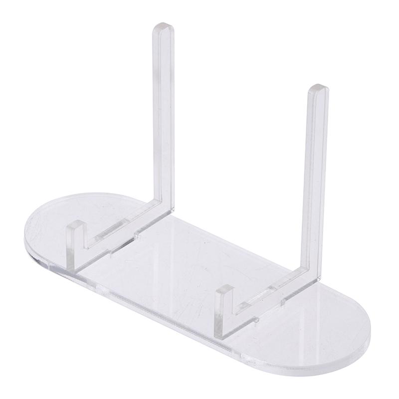 1/3/5 Pcs Transparent Display Stand Multi-Purpose Acrylic Storage Holder For Photo Plate Card Display