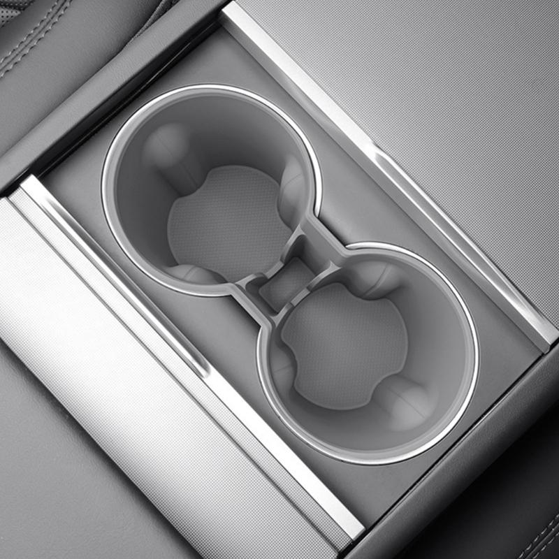 Water Cup Holder Center Console Slot Antiskid Double Hole Support Stand for Ensures Stability and Style in Your Vehicle