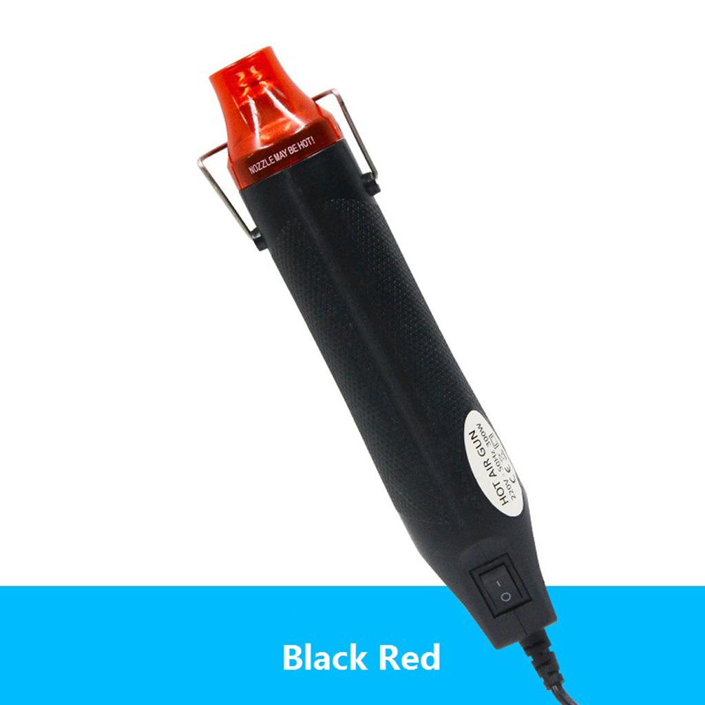 220/110v Hot Air Gun, Diy Tool, Electric Heat Tool, Mini Welding Temperature Blower, Craftsmanship with Retractable Seat Holder