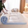 3D Feather Velvet and Lamb Wool Mattress Pad - Plush and Soft for Single or Double Mattresses