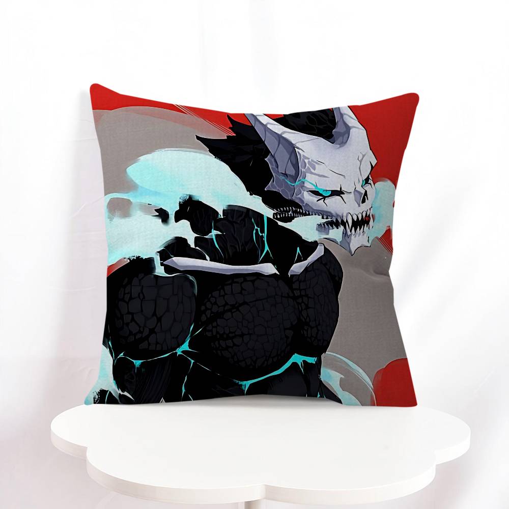 Kafka Hibino Kaiju No.8 Cushion Cover Pillowcase Upholstery Sofa Throw Pillow Home Decor Pillowcas