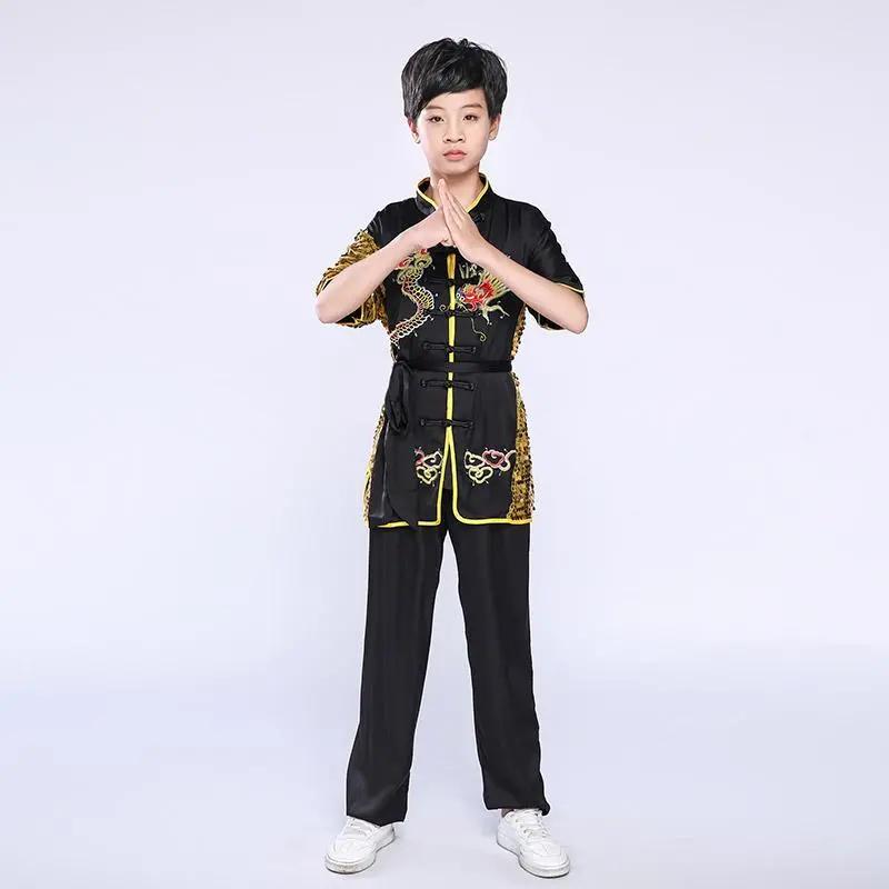 Martial Arts Costumes Children's Practice Clothes Performance Costumes Youth Training Clothes Changquan Costumes Competition Kung Fu Costumes