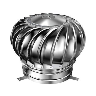Smoke Duct Roof Ventilation Air Exchange Exhaust Ball Waterproof Non Powered Hood Stainless Steel Ventilation Device