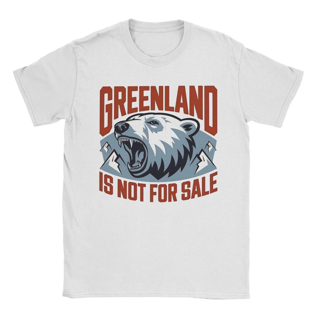 Unisex Womens MAGA T Shirts Greenland 100 Cotton Tops Creative Short Sleeve Crewneck Tee Shirt Gift Idea TShirts