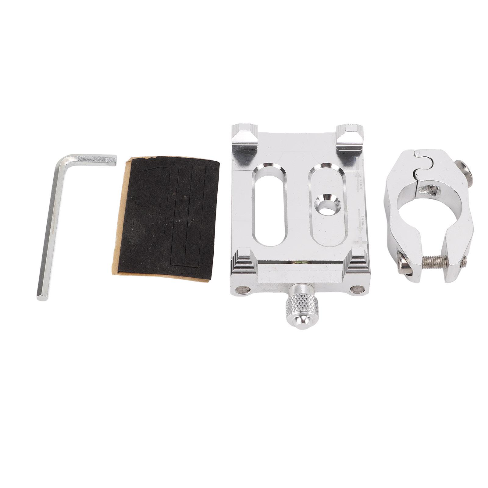 Bicycle Mobile Phone Stand 3Meters Adhesive Shock Absorption Anti Skid Aluminum Alloy Bicycle Phone Rack