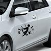 Lustige Tankanzeige-Körperaufkleber, Auto, Auto, wasserdicht, reflektierende Aufkleber, Dekoration