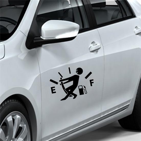 Lustige Tankanzeige-Körperaufkleber, Auto, Auto, wasserdicht, reflektierende Aufkleber, Dekoration