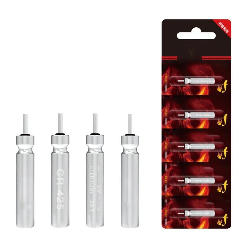 CR425 Lithium Cells 25mAh Batteries For Fishing Electric Float Light, 3V Night Light Long Use Battery Set 5/10/15/20Pcs