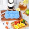 Tray Silicone 6   No BPA Ice Making Accessory with Lid for Cocktail Whisky