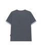 ODDSTUDIO Heaven Scent Color Layered Roll-Up T-Shirt - Magnet Gray
