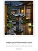 Large Japanese Zen Stone Pagoda Garden Lantern