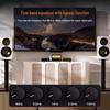 Little Bear D5 4-Way Audio Switcher with 5-Segment Stereo EQ & VU Meter HiFi Preamplifier