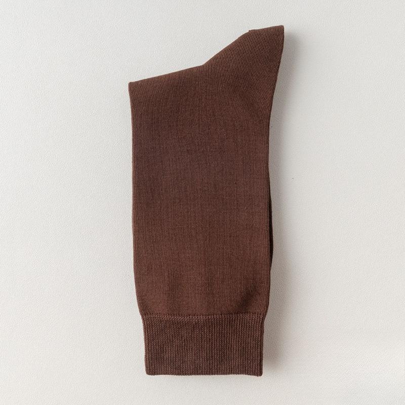 Male Spring and Autumn Commercial Cotton Anti Bacterial Antiodor Sweat Absorbing Socks