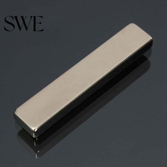 1 Adet 50x10x5mm Süper Güçlü Nadir Toprak Neodimyum Uzun Çubuk Blok Motor Mıknatısı