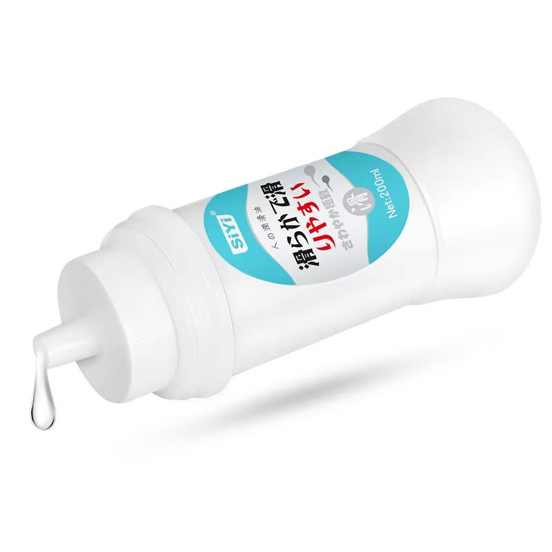 Erkekler/Kadınlar İçin Su Bazlı Kayganlaştırıcı Jel Semen Alternatifi, Gerçekçi Doku, Anal/Vajinal Oyuncaklarla Uyumlu ve Uzun Süre Kalıcı