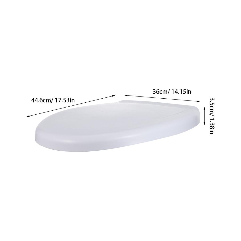 Cushioned Eva Toilet Seat Replacement Extra Soft Padded Comfort Quiet Close for Seniors Elderly Disabled Users Easy Clean