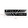 2PCS Car Badge Rearview Mirror Decor Sticker Vehicle Body Refit Decal For Tesla Model S Model X Model Y Model 3 Roadster SpaceX Accessory