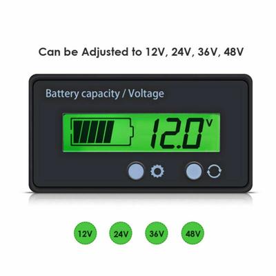 Voltmeter Gauge Lamp Indicator Power Voltage Meter