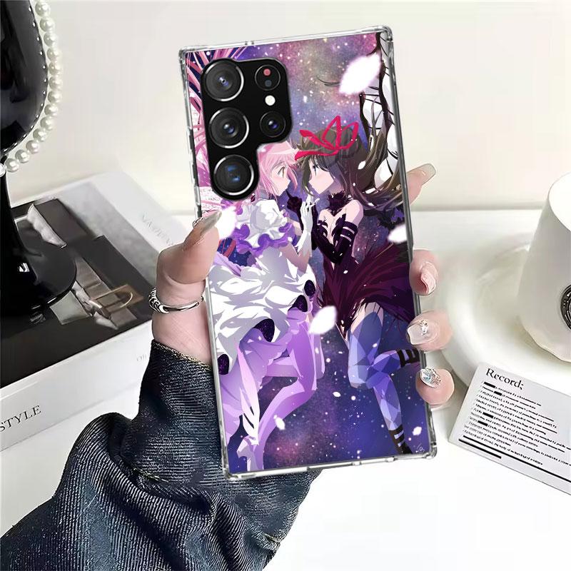 Madoka Magica Anime Soft Phone Case For Samsung Galaxy S22 S23 S24 S25 Edge S26 Ultra S20 FE S21 Plus + Fundas Coque Galaxy S20