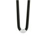 Hairpin Loft furniture leg, black matte, height 41 cm - 2 rods