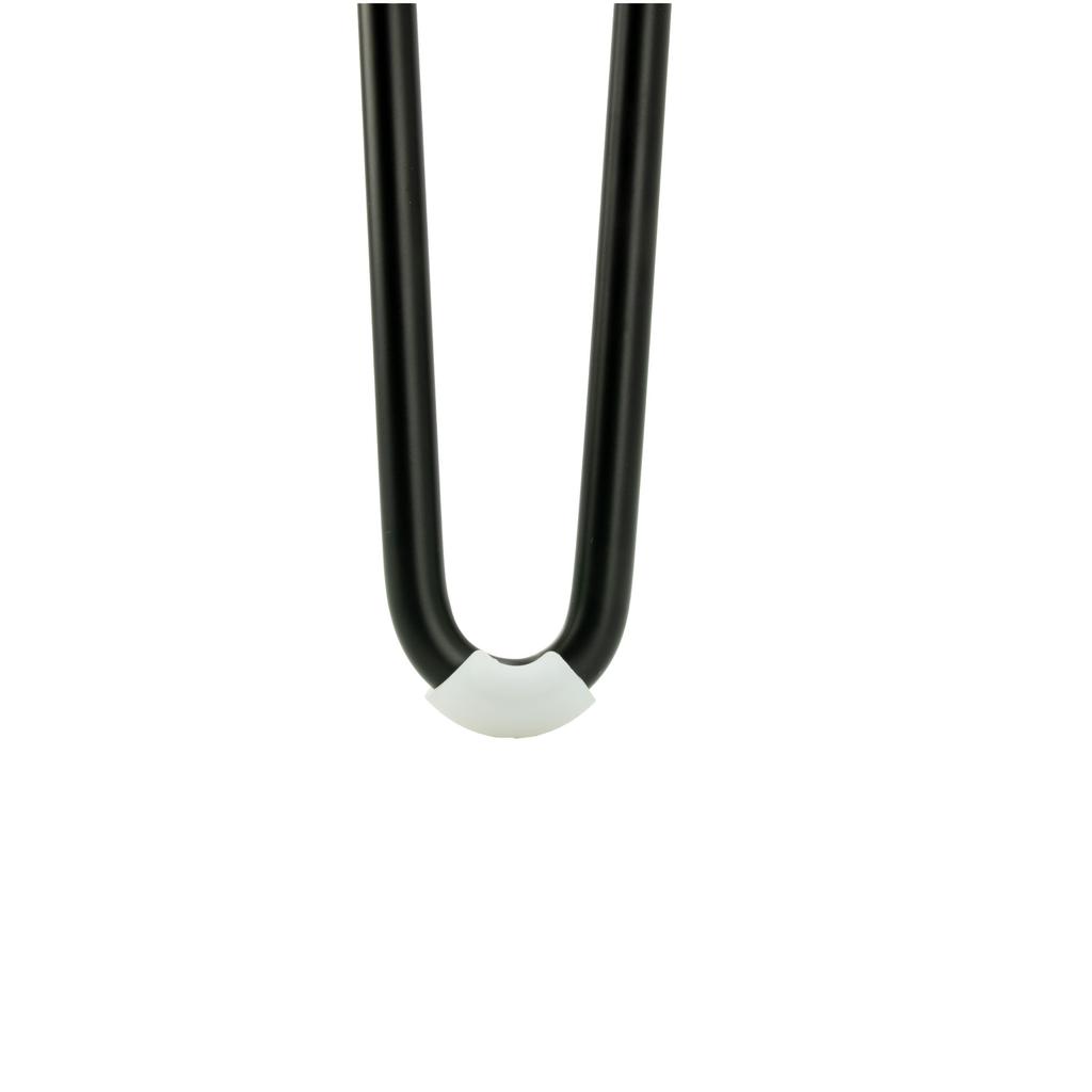 Hairpin Loft furniture leg, black matte, height 41 cm - 2 rods