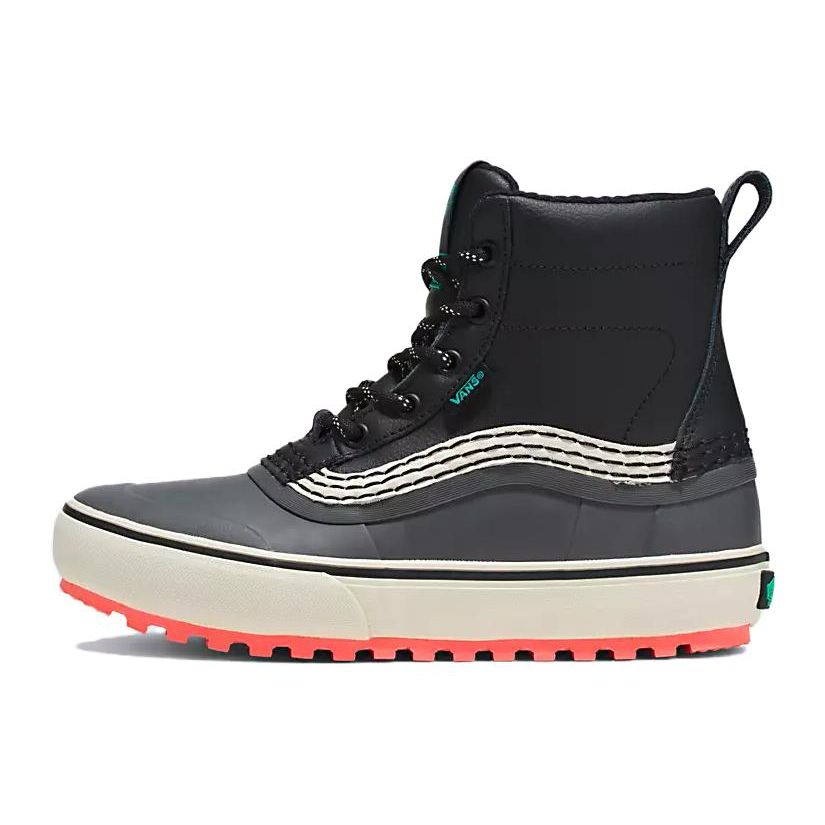Vans Unisex Standard Mid Snow MTE Black Beige Orange VN0A5JHZBML 40