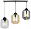 NOWOCZESNA ELEGANCKA Lampa wisząca Szklany klosz